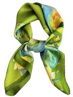 Saiusloa Silky Head Scarves Hair Bandanas Square