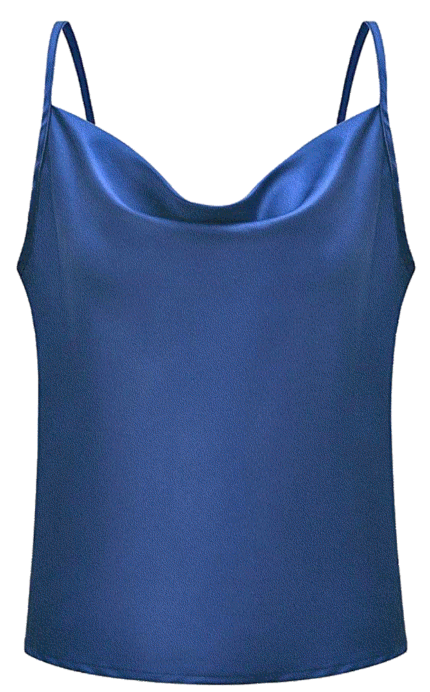  Casual Silk Satin Tank Top Simplee Apparel