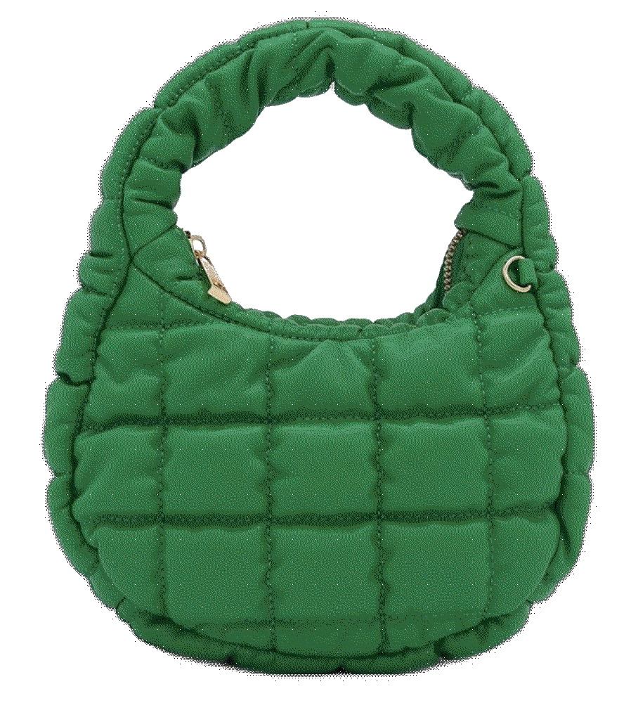 Soft PU Leather Lightweight Quilted Puffer Bag FashionPuzzle