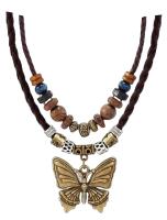 CZMZHFC Necklace butterfly necklaces adjustable statement