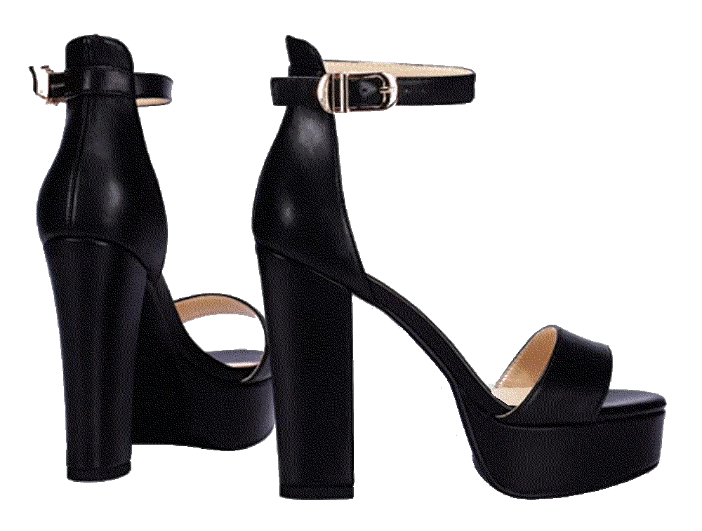 Platform Chunky High Heel Sexy Sandals  IDIFU