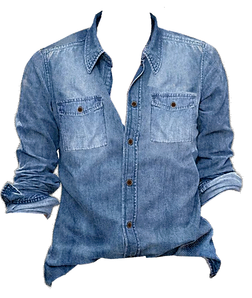 Jean Western Long Sleeve Button Down Tops Shirts Luvamia