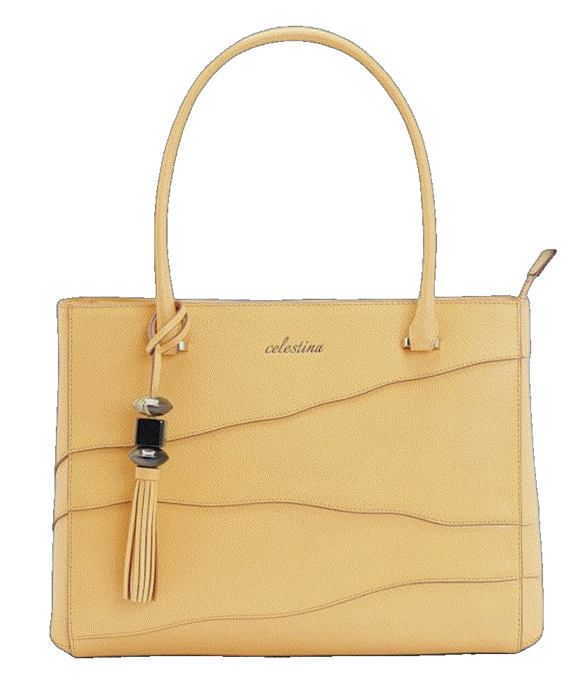 Nappa Leather Tote Handbag Celestina