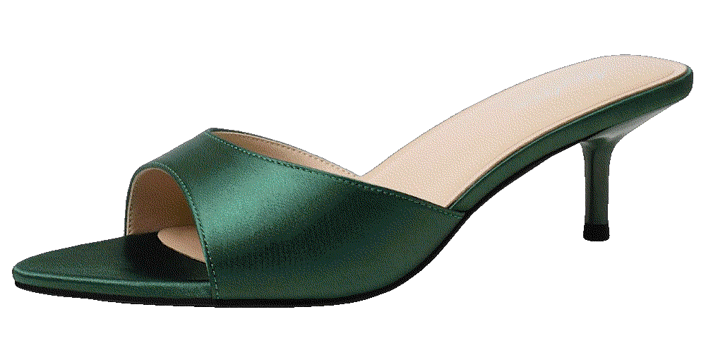 Mostrin pointed vintage stiletto backless Mostrin