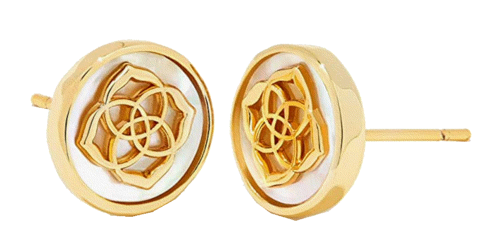 Stamped Dira Stud Earrings Kendra Scott