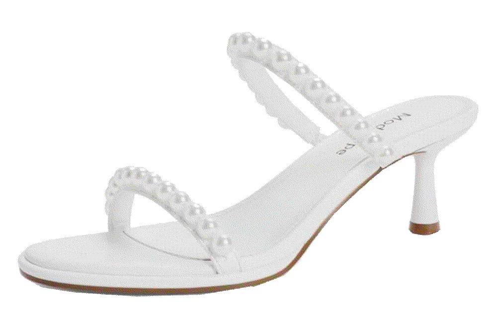 Two Strap Bow Tie Kitten Heel Sandals Modatope