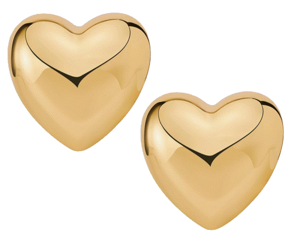 Small Heart Stud Earrings Muyan
