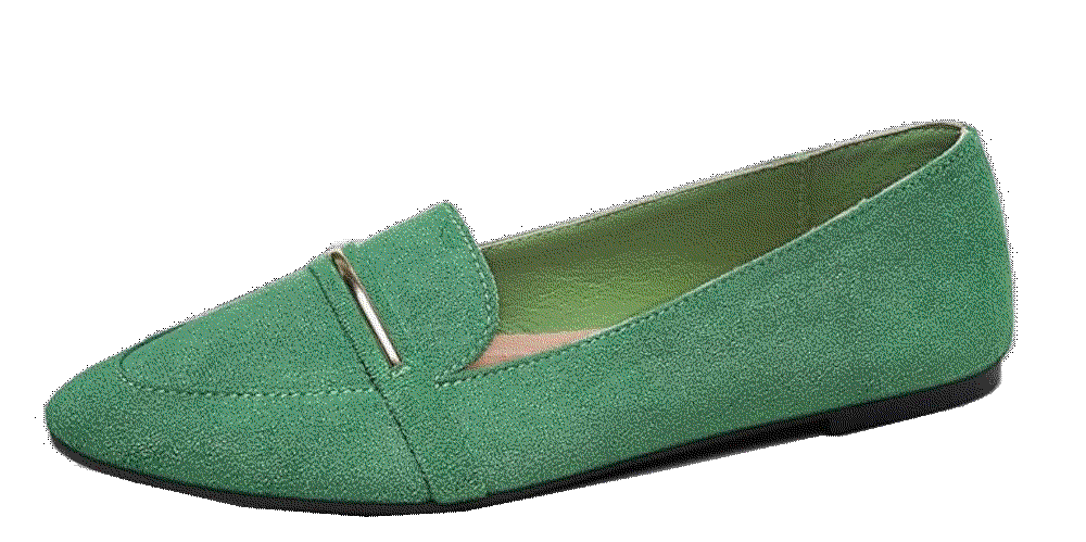 Obtaom womens pointy loafer comfortable Obtaom