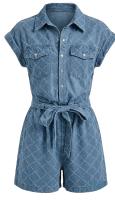 Simplee Simplee womens summer denim rompers
