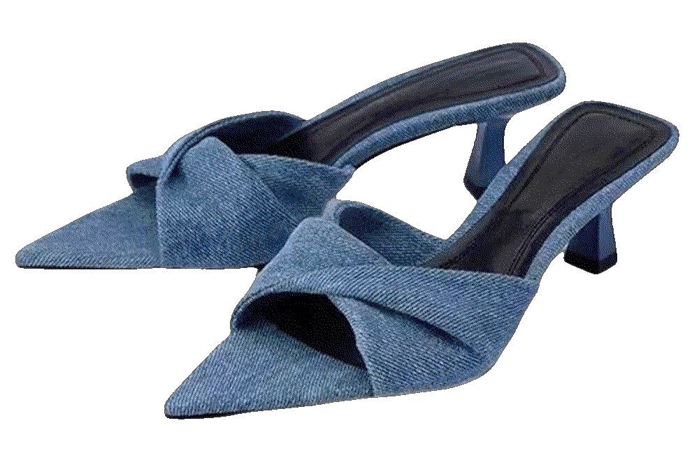 Botrent fashion crisscross slingback stiletto Botrent