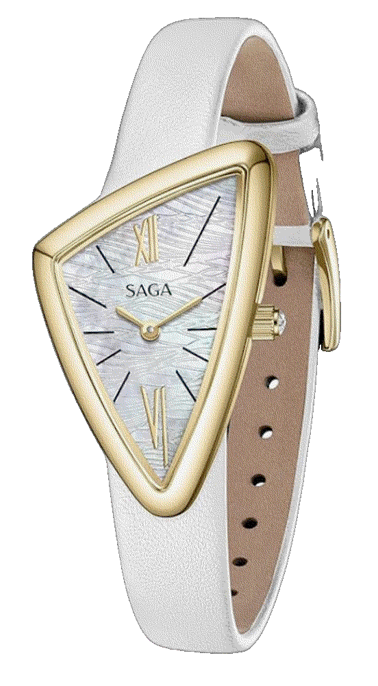 Luxury Quartz Watch with Swiss Movement Saga