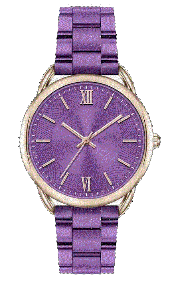 Bisley womens purple bracelet analog Bisley