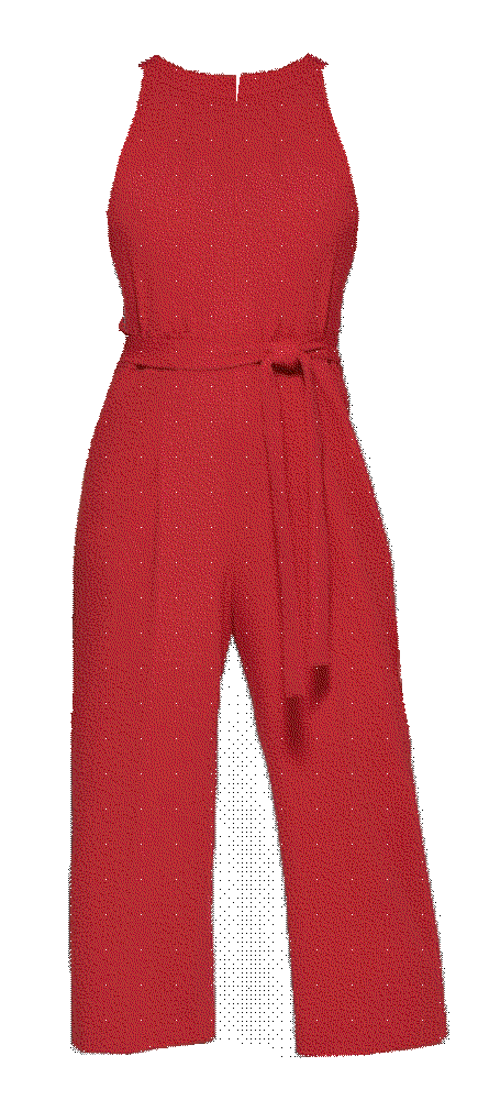 Tommy hilfiger sleeveless jumpsuit scarlet Tommy Hilfiger
