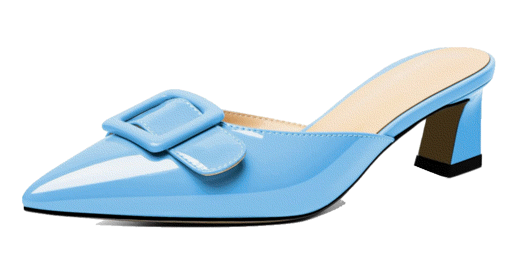 pointed toe low kitten heel sandals Zamikoo