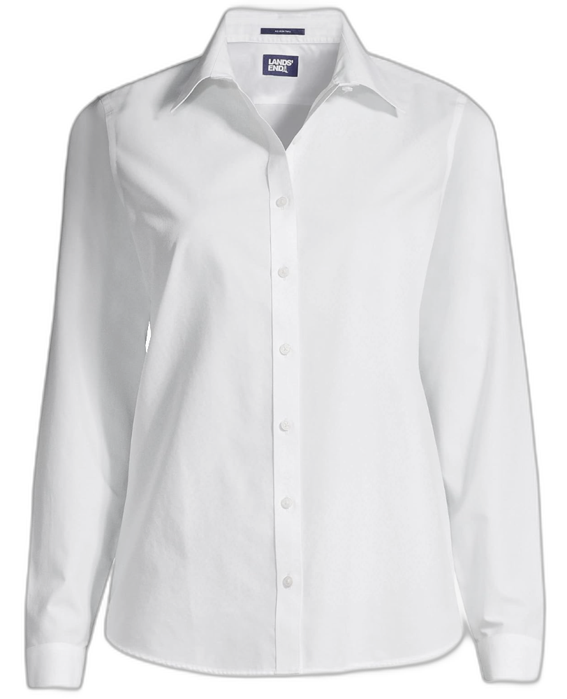 Lands end womens button regular shirt Lands End 