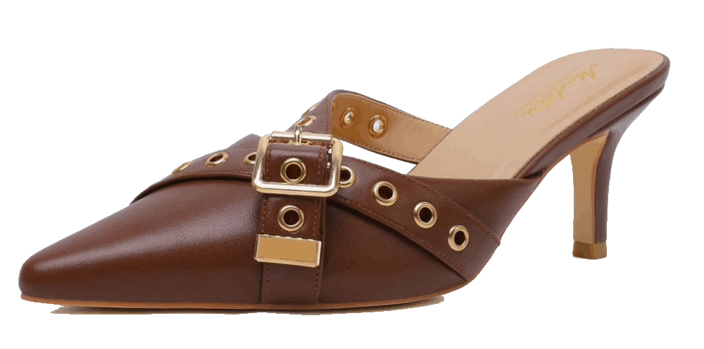 Mostrin studded pointed vintage stiletto Mostrin