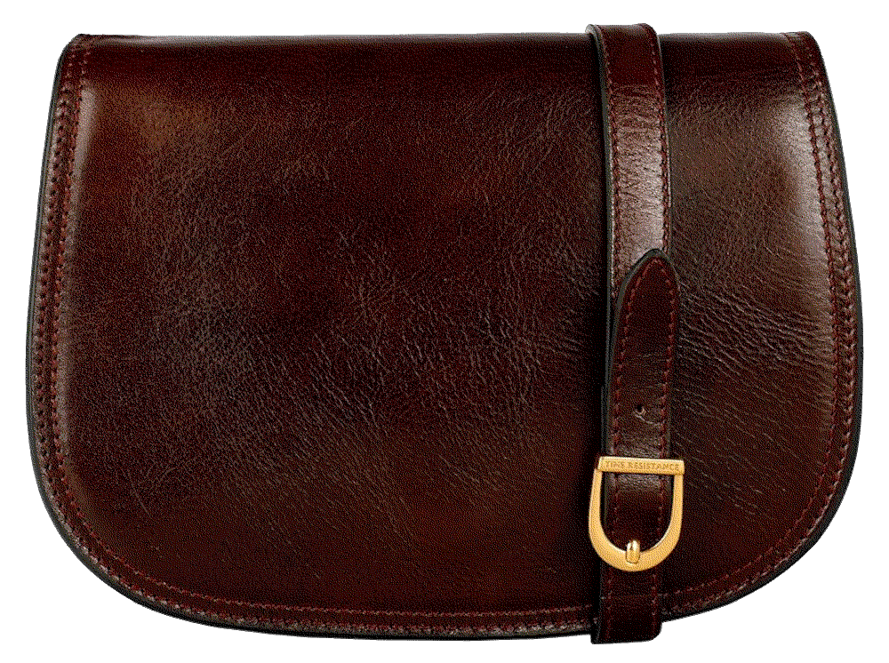 Leather Cross Body Bag  Time Resistance