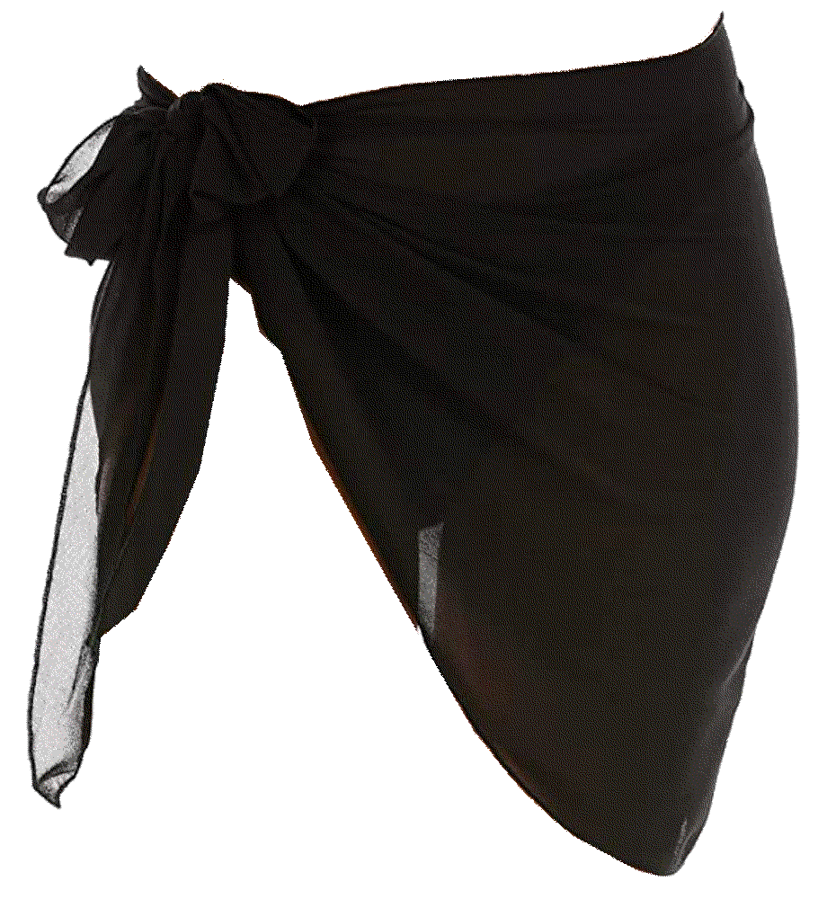 Short Sarongs Beach Wrap Sheer Ekouaer
