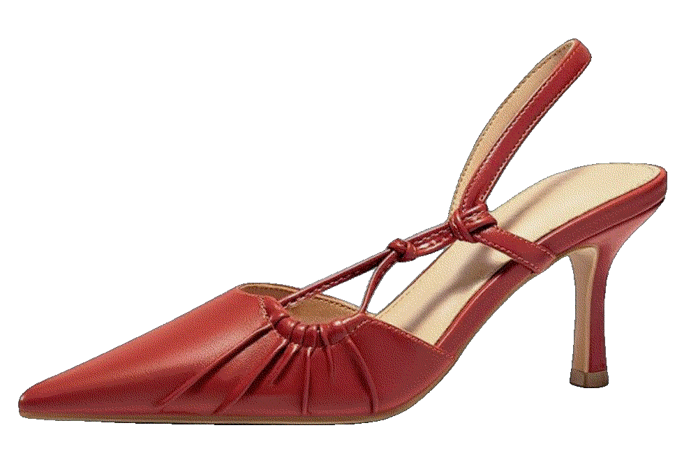 Slingback Kitten Heels Closed Pointed Toe Pumps Coutgo