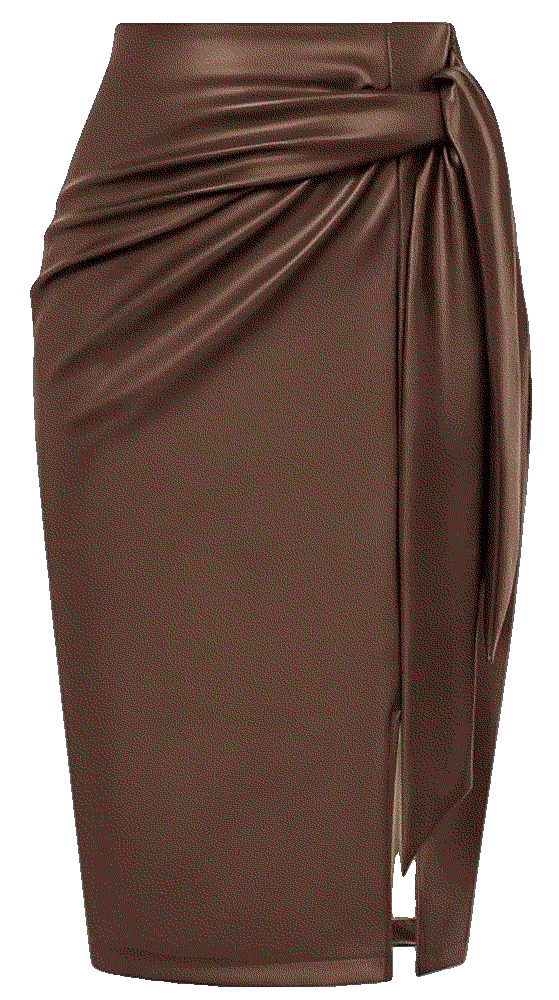 Kate kasin leather elastic waisted Kate Kasin