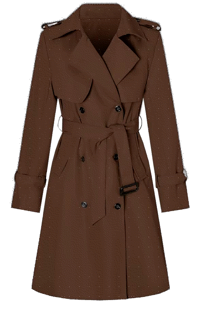 Double Breasted Waterproof Trench Coat Betusline