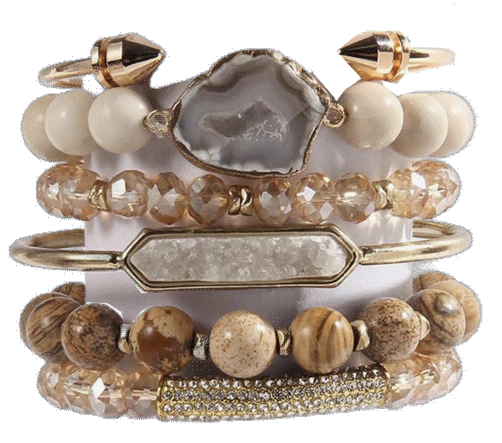 Yomisa bracelets gemstone multilayer bohemian Yomisa