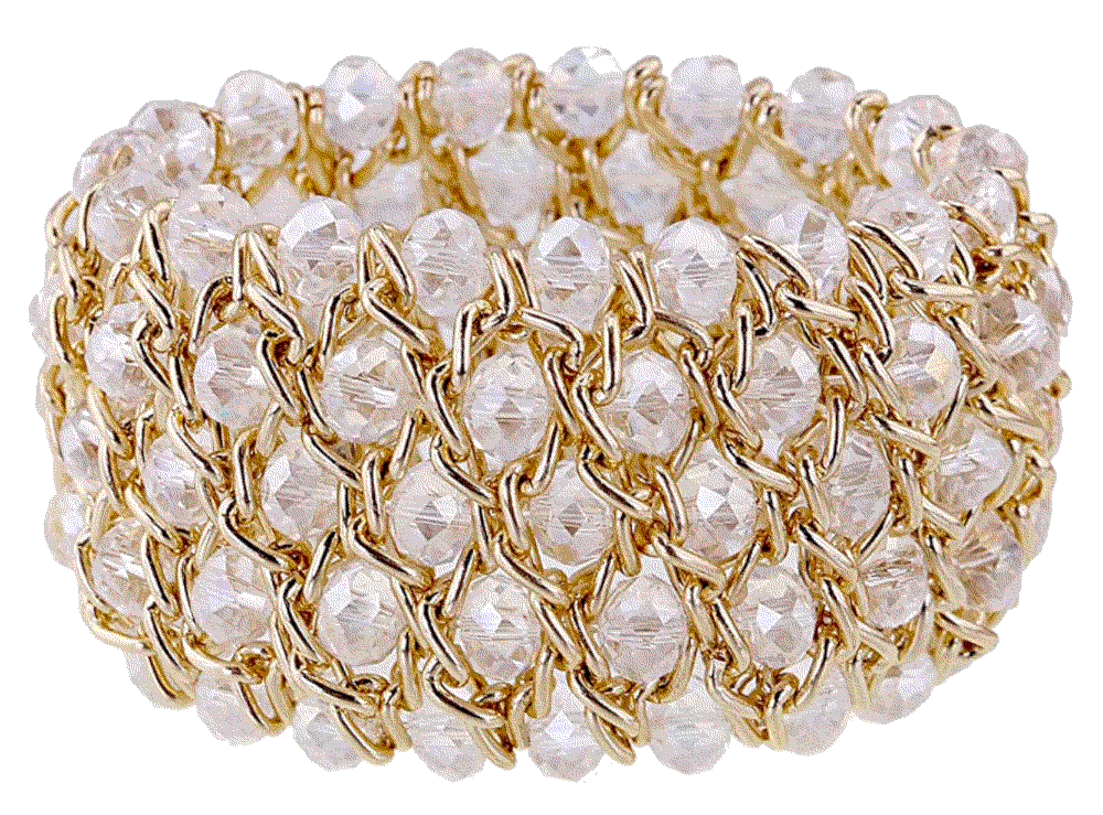 s Strands Elastic handmade bangle Bracelet  HAHA&TOTO