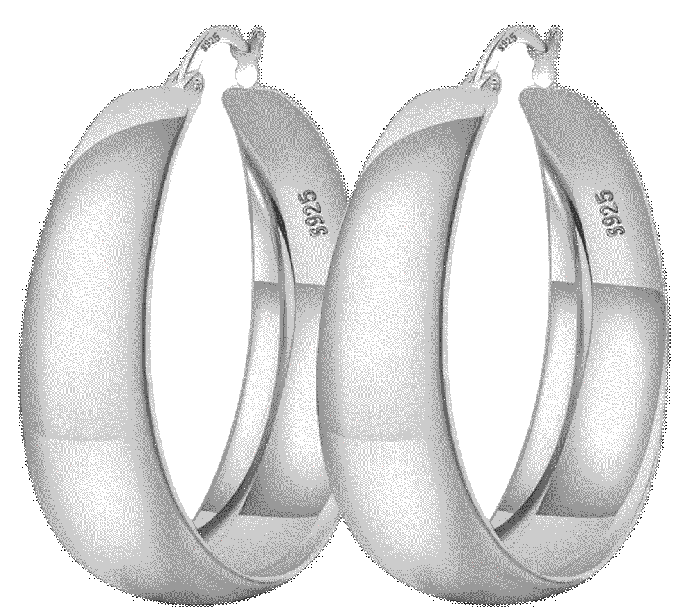 Gold silver Earrings hypoallergenic Exgox