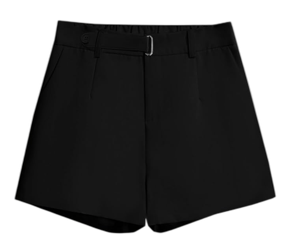 Summer Casual Work Pleated shorts Betusline