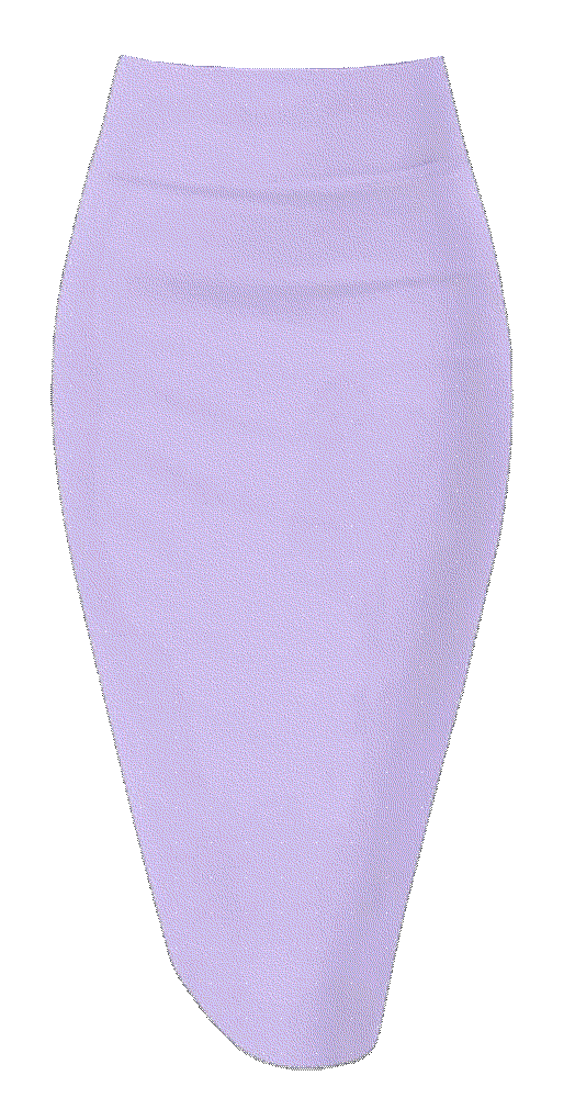 Premium Nylon Ponte Stretch High Waist Pencil skirt HyBrid & Company