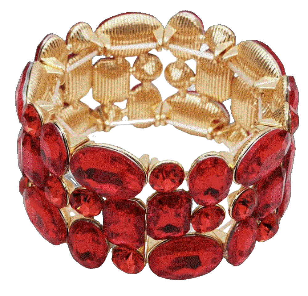 Wedding bracelet bridesmaid champagne gold Enrwin