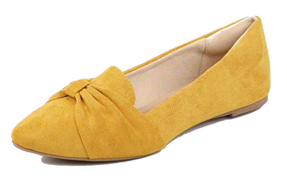 Comfortable Slip on Pointed Toe Ballet Flats shoes Musshoe
