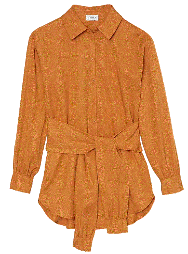 Selah Tie Front Blouse Terea