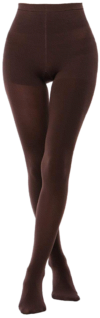 Opaque Control Top Pantyhose High Waist Tights Laseta