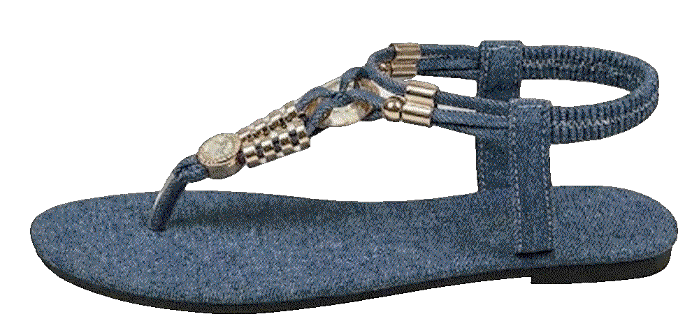Gorglitter womens rhinestone elastic sandals Gorglitter