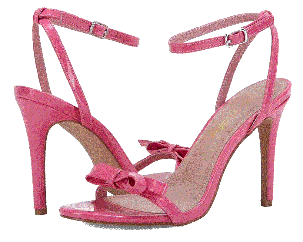 Bowknot Heeled Sandals Ankle Strap  PiePieBuy