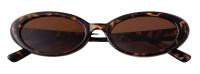 The Laurinny Retro Small Oval Sunglasses