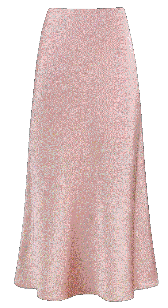 Satin High Waisted Maxi Skirts  Outoshe