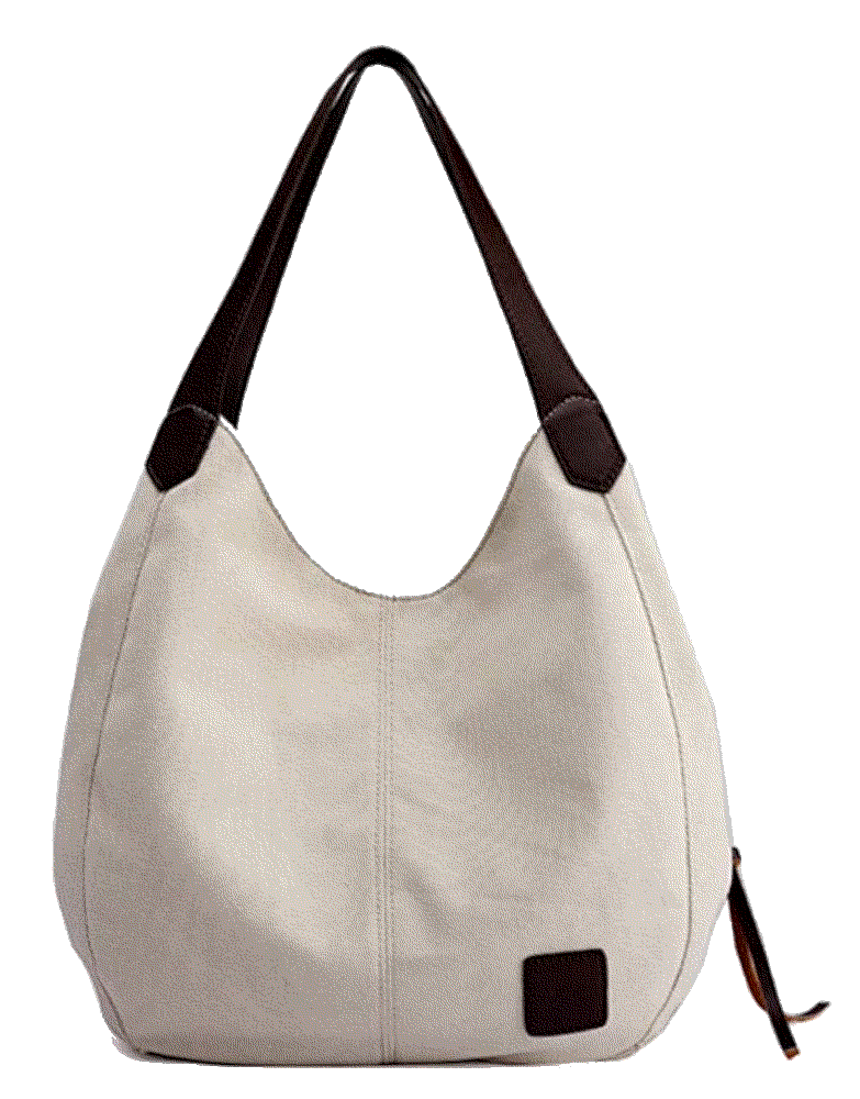 Canvas Hobo Handbags Iblue