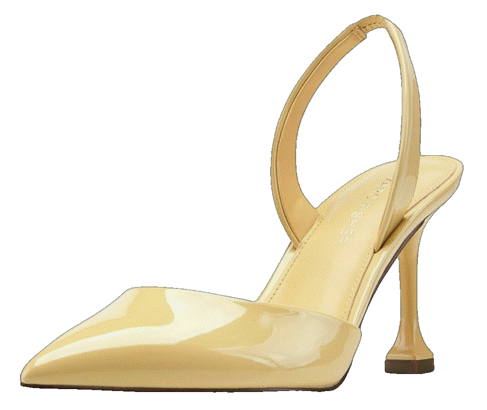 Marc fisher womens yellow patent Marc Fisher