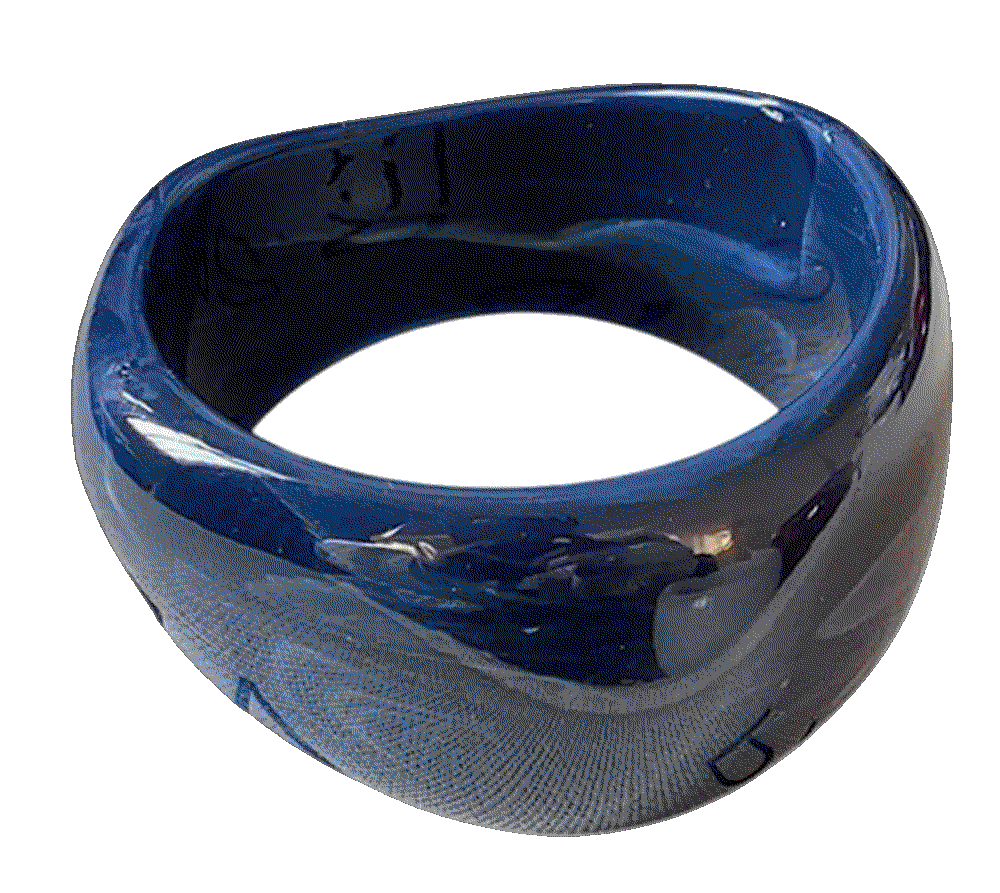 Square Round Acrylic Resin Bangle Bracelets Vintage Caiyao
