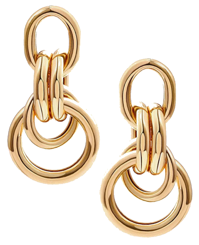 18K Gold Drop Dangle Earrings Pernnla Pearl