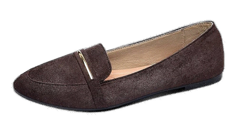 Obtaom womens pointy loafer comfortable Obtaom
