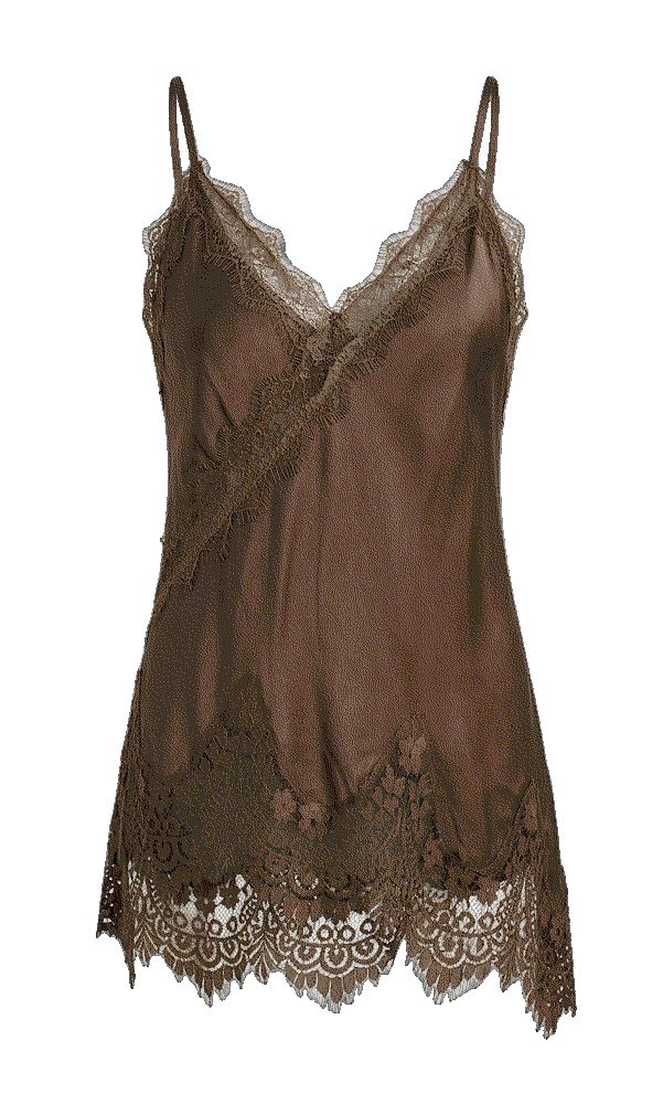 Grunge camisole spaghetti backless layering Miqil