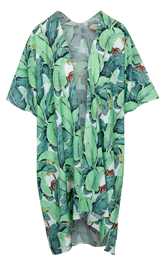 Martinique Banana Leaf Cover Up Sant And Abel