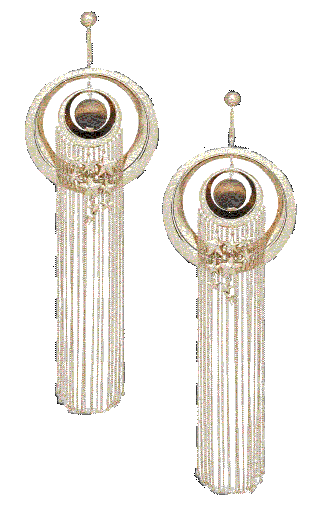 Gold-tone quartz earrings Zimmermann