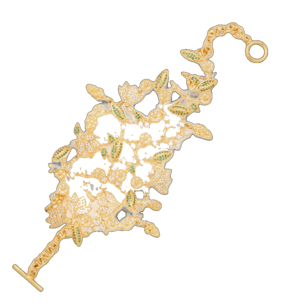 Gold-tone crystal bracelet Zimmermann