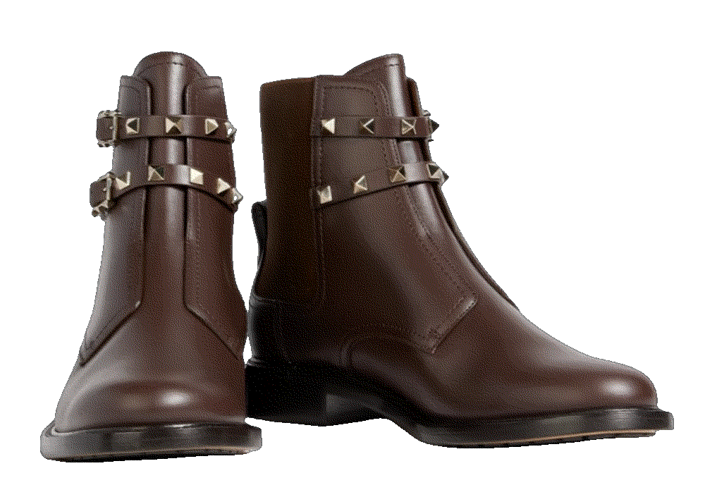 Rockstud leather ankle boots Valentino Garavani