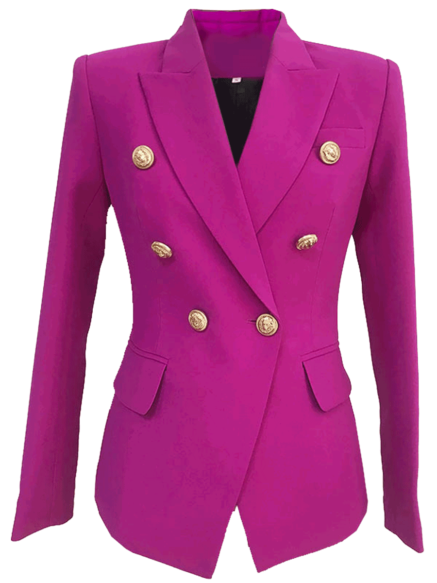 Structured double breast style blazer  Fashiers