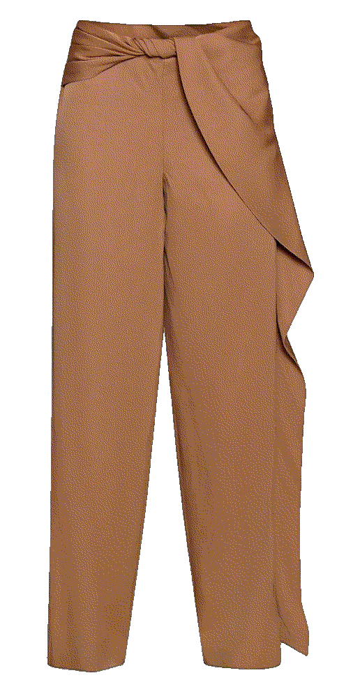 Twist detail trousers co ord_plt01658?colour=mocha Pretty Little Thing